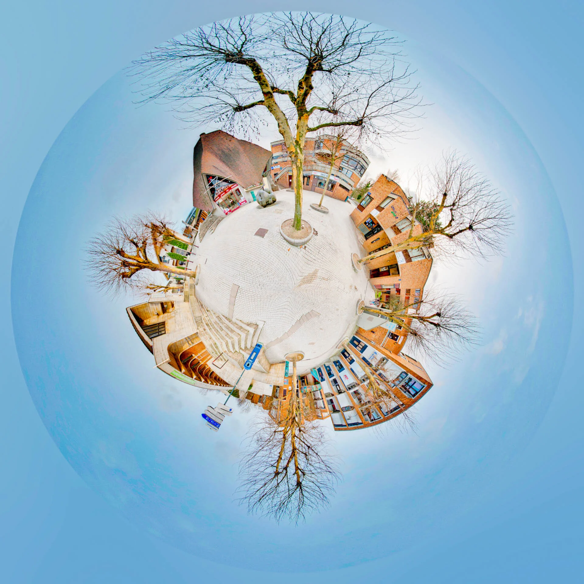 Photo mini planète Louvain-la-Neuve
