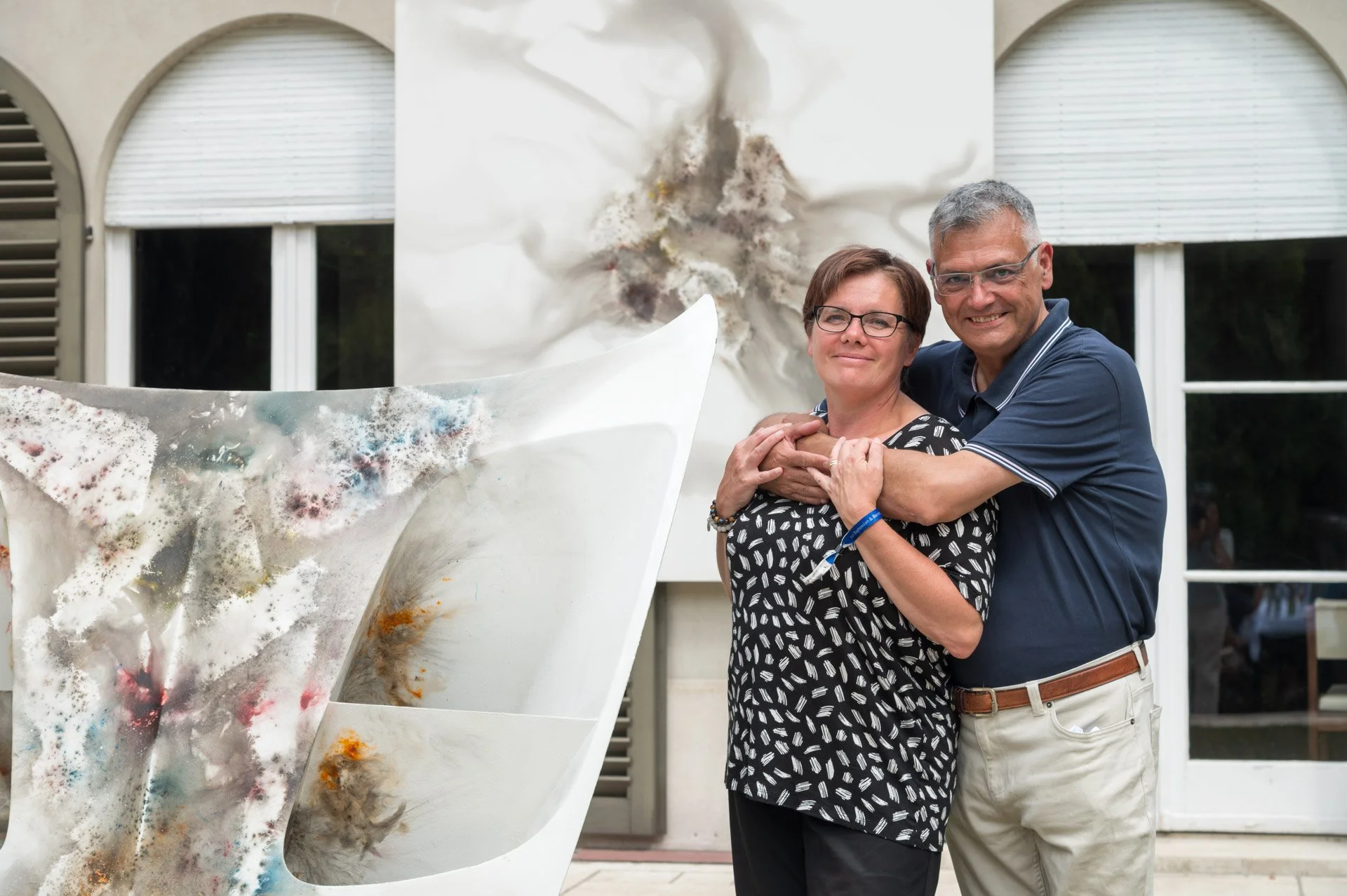 Nathalie De Witte et Vincent Parissis